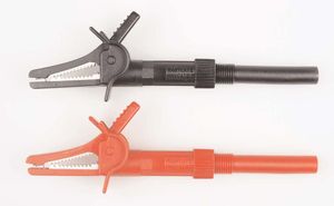 TPI Fused Probe Screw in Flanged Crocodile Clip - A084 TPI Fused Probe Screw in Flanged Crocodile Clip - A084