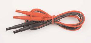 TPI Modular Silicone Test Lead Set (Straight Shutter Plug to Straight Shutter plug) - A086