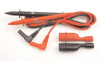 TPI Standard Vinyl Test Lead Set With Alligator Clips, (PVC Insulation) - A050