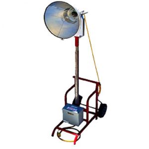 Western Technology 1000W Single Head Portable Light with Cart - 7410-1 Western Technology 1000W Single Head Portable Light with Cart - 7410-1