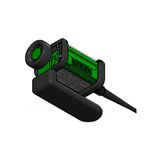 Western Technology 2106 Handle Solid High Profile Mount - 2106HHS Brickette Handle