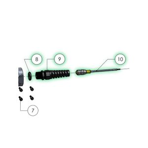 Western Technology 3500 LED Replacement 10' Power Cord, Rear Power Cord Seal, Strain Relief Connector - 3500 Power Kit Western Technology 3500 LED Replacement 10' Power Cord, Rear Power Cord Seal, Strain Relief Connector - 3500 Power Kit