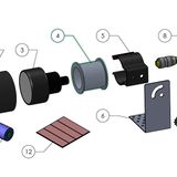 Western Technology 3510LED Helmet Light Replacement SB Clamp Adaptor - 3510-63052820