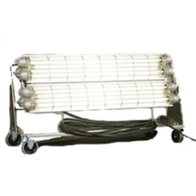 Western Technology Explosion-Proof Fluorescent 4 Lamp Cart Light - 7812-4