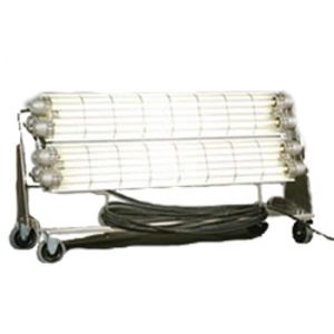 Western Technology Explosion-Proof Fluorescent 2 Lamp Cart Light - 7812-2
