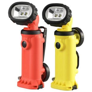 Western Technology Intrinsically Safe Flood, Dual LED, Orange, Swivel Head, Clip, NiCD, With Charger and AC & DC Cords - 7465ORG