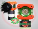Western Technology WT-Germ Killer UVC Bodylight Includes UVC BODYLight Lighthead (orange bumpers), Whiskers Cone, Rechargeable Battery, Charger, Strap Bars, and Case - 8910 UVC