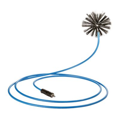 Wohler Rotary Viper 15m Long Stainless Steel Connector with M10 Thread 1 Brush Head Perlon 18cm - 4880 Wohler Rotary Viper 15m Long Stainless Steel Connector with M10 Thread 1 Brush Head Perlon 18cm - 4880