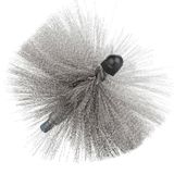 Wohler Threaded Brush STST Bristle 6" - 19115