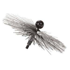 Wohler Threaded Brush STST Flatwire 2 Layer Soft 6" - 18915