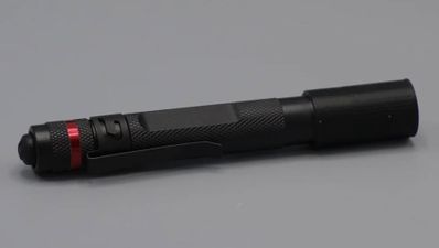 Zarbeco LED-Xset Flashlight and dual holder for oblique lighting at multiple angles