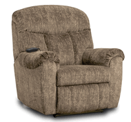 King of Comfort (Power Recline) Commander Big Man Heavy Duty Extra Large 500 lb Capacity Wallsaver Recliner.