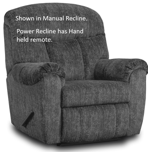 King of Comfort (Power Recline) Commander Big Man Heavy Duty Extra Large 500 lb Capacity Wallsaver Recliner.