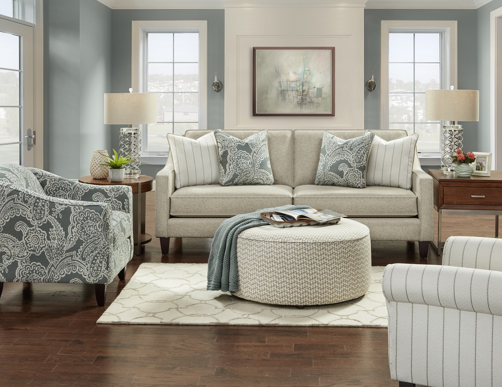 3310 Sofa In Infinity Fawn By Southern Home Furnishings. Free Curbside