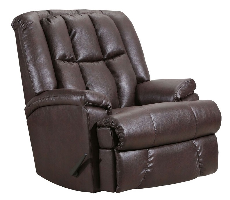 Lane Clint Big Man Comfort King Wallsaver Recliner in Badlands Walnut