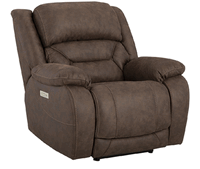 King of Comfort Zero Gravity Power Recliner with Power Headrest, Power Lumbar and Extended Footrest. Rated For 350 lbs. 
