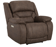King of Comfort Zero Gravity Power Recliner with Power Headrest, Power Lumbar and Extended Footrest. Rated For 350 lbs. 