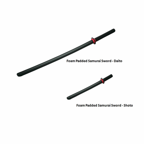 Foam Padded Samurai Sword - Daito /  Foam Shoto