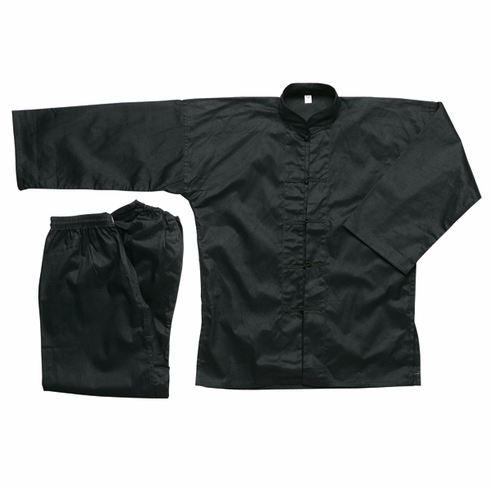 Kung Fu Uniform Black