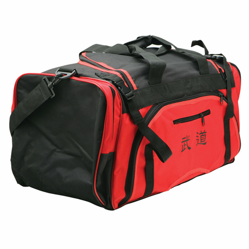 Martial Arts Bag with Mesh Red