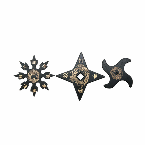 Ninja Rubber Stars  (12 Pack)
