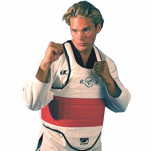 Tiger chest guard (reversible)