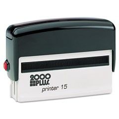 2000 PLUS 2000 PLUS Self-Inking Custom Message Stamp, 2 11/16 x 5/16 COS1SI15P