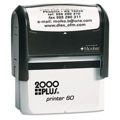 2000 PLUS 2000 PLUS Self-Inking Custom Message Stamp, 3 x 1 7/16 COS1SI60P