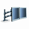 3M Adjustable Desk Monitor/Notebook Arm, 20 lbs, 18-1/8 x 16-7/8 x 6-3/8, Black MMMMA220MB