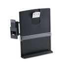 3M Adjustable Monitor Mount Clip Copyholder, Plastic, 35 Sheet Capacity, Black MMMDH440MB