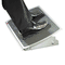 3M Adjustable Steel Footrest, Nonslip Surface, 22w x14d, Charcoal/Black MMMFR530CB
