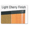 3M Cork Bulletin Board, 48 x 36, Light Cherry Frame MMMC4836LC