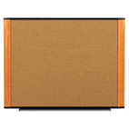 3M Cork Bulletin Board, 72 x 48, Light Cherry Frame MMMC7248LC
