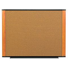 3M Cork Bulletin Board, 72 x 48, Light Cherry Frame MMMC7248LC