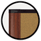 3M Cork Bulletin Board, 72 x 48, Mahogany Frame MMMC7248MY