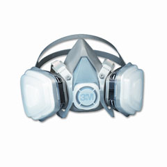 3M Dual Cartridge Respirator Assembly 52P71, Organic Vapor/P95, Medium MMM52P71