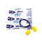 3M E-A-R Classic Earplugs, Corded, PVC Foam, Yellow, 200 Pairs/Box MMM3111101