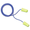 3M E-A-Rsoft Yellow Neon Soft Foam Earplugs, Corded, Regular Size, 200/Box MMM3111250