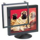 3M Executive Flat Frame Monitor Filter, 16-19 CRT, Antirad./Static/Glare, Putty MMMEF200XL