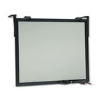 3M Executive Flat Frame Monitor Filter, 16"-19" CRT, Black MMMEF200XLB