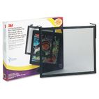 3M Executive Flat Frame Monitor Filter, 19"-21" CRT, Black MMMEF200XXLB