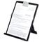 3M Fold-Flat Freestanding Desktop Copyholder, Plastic, 150 Sheet Capacity, Black MMMDH340MB