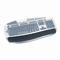 3M Gel Antimicrobial Thin Wrist Rest for Standard Keyboards, Blk Leatherette MMMWR315LE