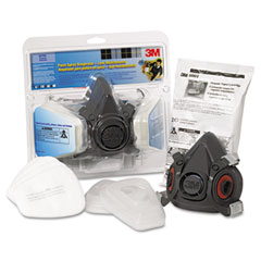 3M Half Facepiece Paint Spray/Pesticide Respirator, Large MMM6311PA1A