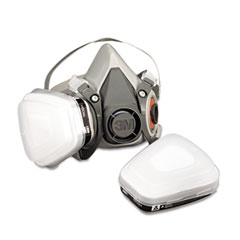 3M Half Facepiece Paint Spray/Pesticide Respirator, Small MMM6111PA1A