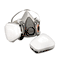 3M Half Facepiece Paint Spray/Pesticide Respirator, Small MMM6111PA1A