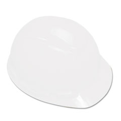 3M Hard Hat with 4-Point Ratchet Suspension, White MMMH701R