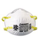 3M Lightweight Particulate Respirator 8210, N95, 5/Box MMM8210