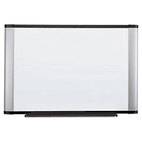 3M Melamine Dry Erase Board, 48 x 36, Aluminum Frame MMMM4836A
