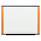 3M Melamine Dry Erase Board, 48 x 36, Light Cherry Frame MMMM4836LC